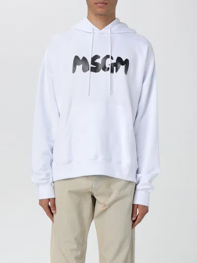 Msgm Sweatshirt  Men Color White