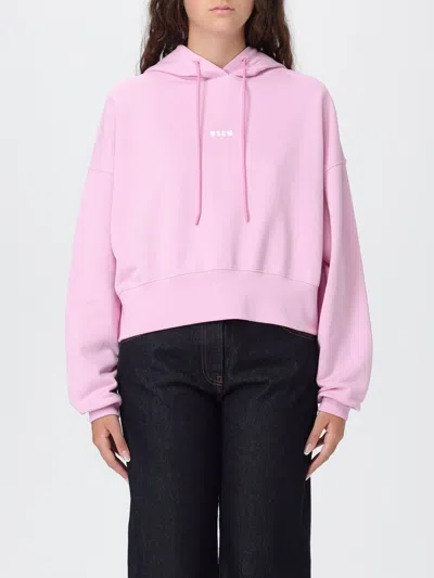 Msgm Sweatshirt  Woman Color Pink