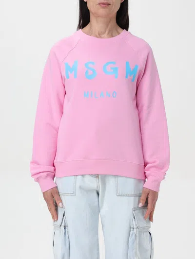 Msgm Sweatshirt  Woman Colour Pink