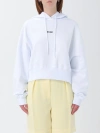 Msgm Sweatshirt  Woman Color White In White
