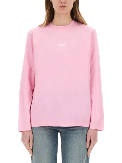 Msgm Sweatshirt With Logo