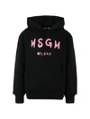 Msgm Sweatshirt With Logo In Multi