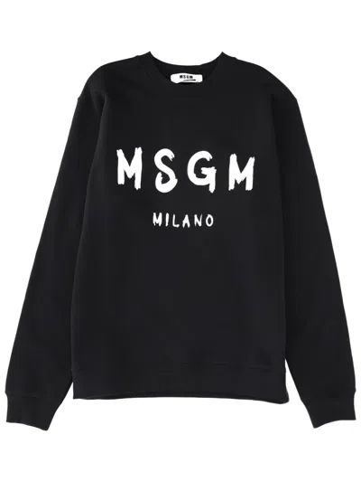 MSGM SWEATSHIRT WITH LOGO