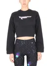 Msgm Sweatshirt With Logo In Black