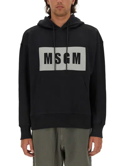 MSGM SWEATSHIRT WITH LOGO