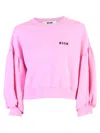 Msgm Sweatshirts In Pink