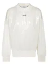 Msgm Sweatshirts In White