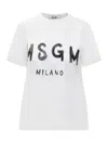 Msgm Topwear In White