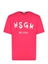 Msgm T-shirt In Pink