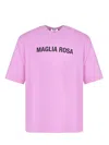 Msgm T-shirt In Purple