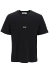Msgm T-shirt In Black