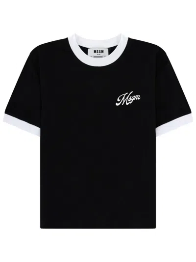 MSGM MSGM T SHIRT CON LOGO