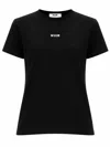 Msgm T Shirt Con Micro Logo In Black