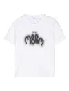 Msgm T-shirt Mit Logo-print In White