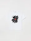 Msgm T-shirt Kids  Kids In Brown