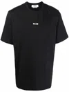 Msgm T-shirt Logo In Black
