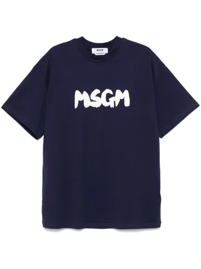 MSGM T-SHIRT LOGO