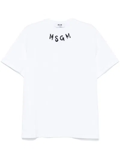 MSGM T-SHIRT LOGO