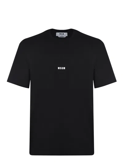 Msgm T-shirt  In Black
