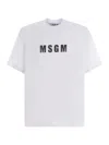 Msgm T-shirt  In White