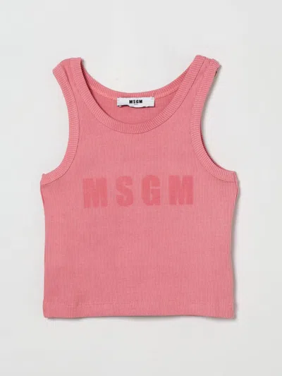 Msgm Top Kids  Kids In Pink