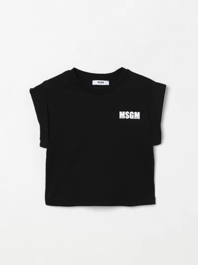 Msgm T-shirt  Kids Kids Color Black