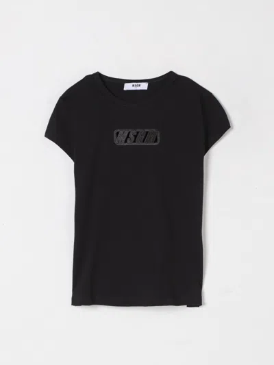 Msgm T-shirt  Kids Kids Colour Black