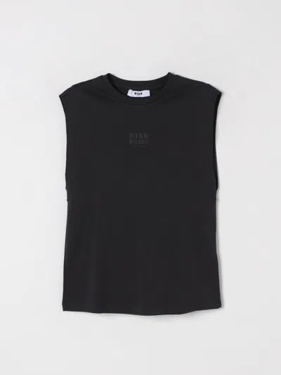 Msgm T-shirt  Kids Kids Colour Black