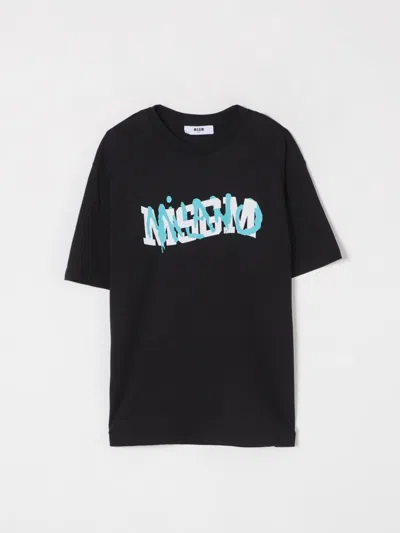 Msgm T-shirt  Kids Kids Color Black
