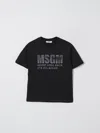 Msgm T-shirt  Kids Kids Color Black In Black