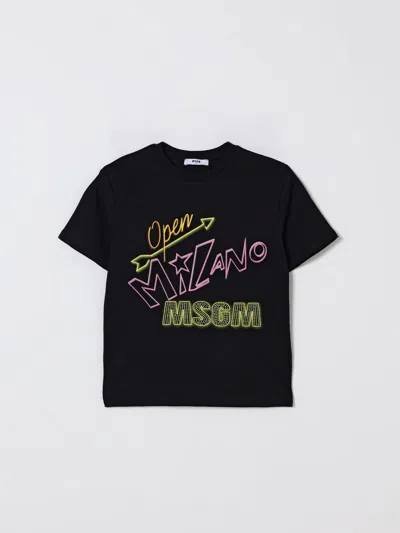 Msgm T-shirt  Kids Kids Color Black