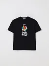 Msgm Rubik's Cube Graphic T-shirt In Black