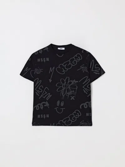 Msgm T-shirt  Kids Kids Color Black