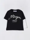 Msgm T-shirt  Kids Kids Color Black In Multi