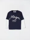 Msgm T-shirt  Kids Kids Color Blue In Blue