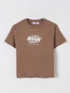 Msgm T-shirt  Kids Kids Color Brown