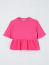Msgm T-shirt  Kids Kids Color Fuchsia In Fuchsia