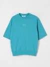 Msgm T-shirt  Kids Kids Color Gnawed Blue