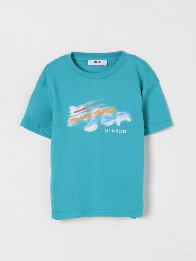 Msgm T-shirt  Kids Kids Color Green