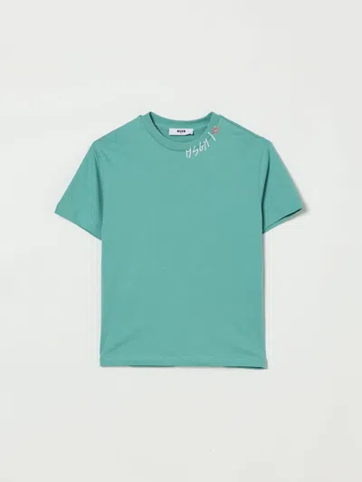 Msgm T-shirt Kids  Kids In Blue