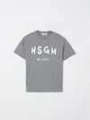 Msgm T-shirt  Kids Kids Color Grey In Gray