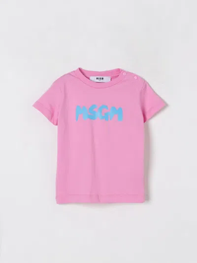 Msgm T-shirt  Kids Kids Colour Pink
