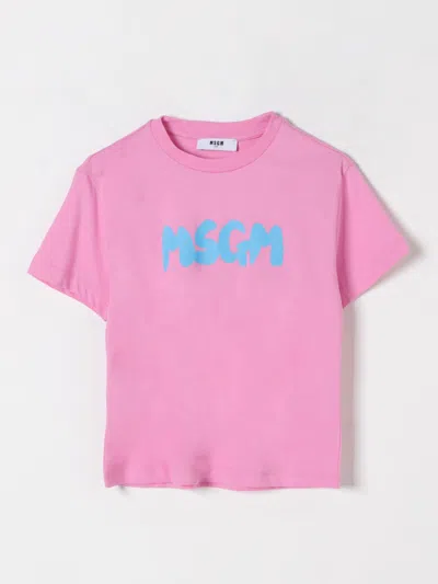 Msgm T-shirt  Kids Kids Color Pink