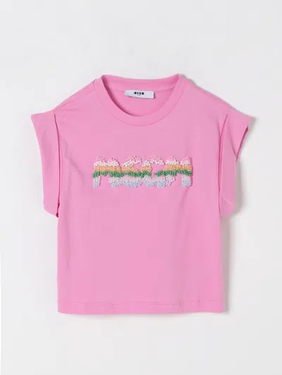 Msgm T-shirt  Kids Kids Color Pink