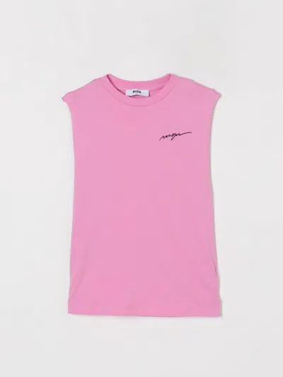 Msgm T-shirt  Kids Kids Colour Pink