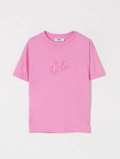 Msgm T-shirt  Kids Kids Color Pink