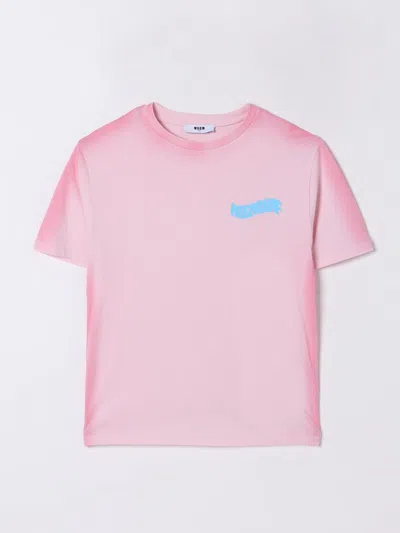 Msgm T-shirt  Kids Kids Color Pink In ピンク