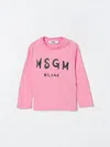 Msgm Babies' T-shirt  Kids Kids Color Pink