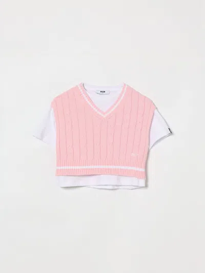 Msgm Blazer Kids  Kids In Pink