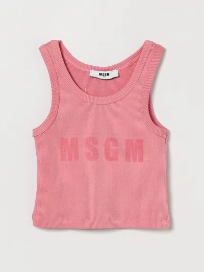 Msgm Top Kids  Kids In Pink